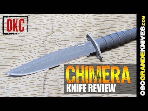 Ontario Chimera Tactical Fixed Blade Knife Review | OsoGrandeKnives