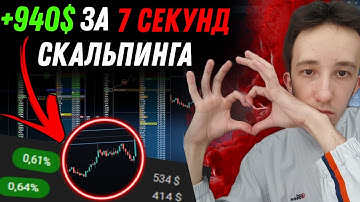 +940$ ЗА 7 СЕКУНД СКАЛЬПИНГА | Стратегия на пробой уровня | Трейдинг на бинанс | Торговля cscalp