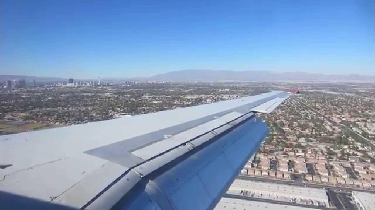 Rent a Car Las Vegas Airport Landing at McCarran International