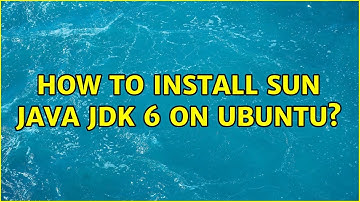 Ubuntu: How to install Sun Java jdk 6 on Ubuntu?