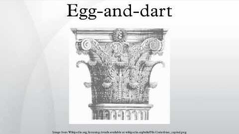 Egg-and-dart