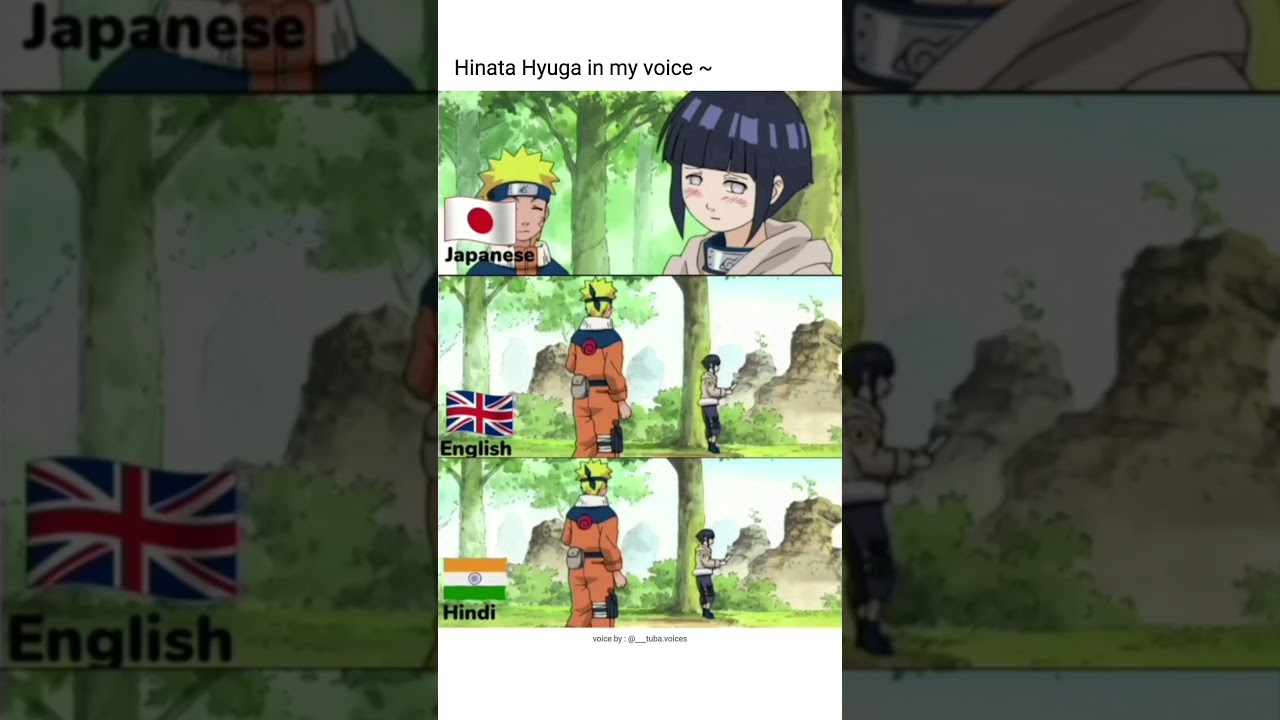 Hinata Hyuga in my voice..👀                             