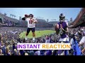 INSTANT REACTION: BEARS at RAVENS