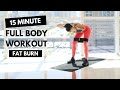 Full Body Fat Burn Workout | Resistance Band Workout (15 Minutes)