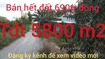 Bán đất làm vườn , thổ cư giá 690tr xã Bắc Hòa huyện Tân Thạnh long An