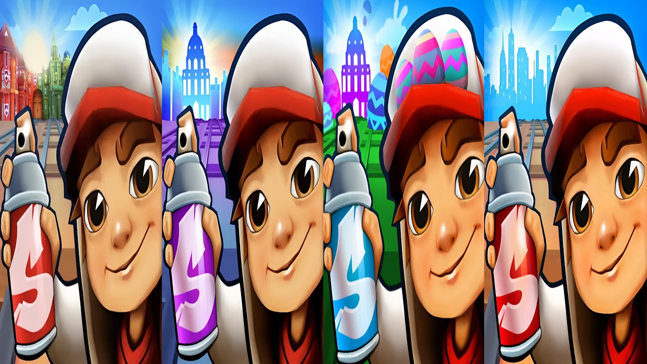 Subway Surfers : Oxford 2025 🆚 Oxford 2023 🆚 Oxford 2022 🆚 Oxford 2021 