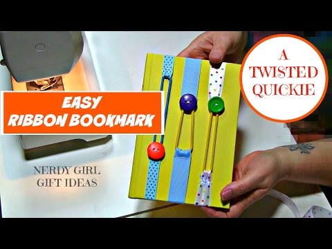 Como: Easy fita Bookmark (Nerdy Menina do presente Idea)
