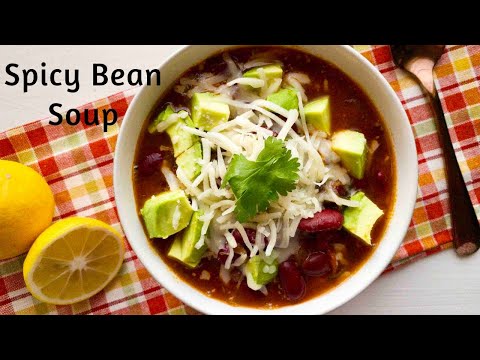 Video: Spicy Bean Soup With Avocado