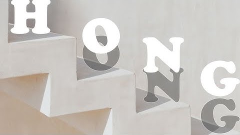 [애프터이펙트] 효과를 활용한 바운스 텍스트 모션 만들기 예제