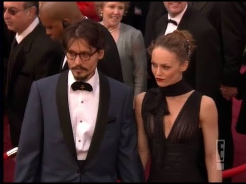 Vanessa Paradis With Johnny Depp Oscars, 27 Feb 05