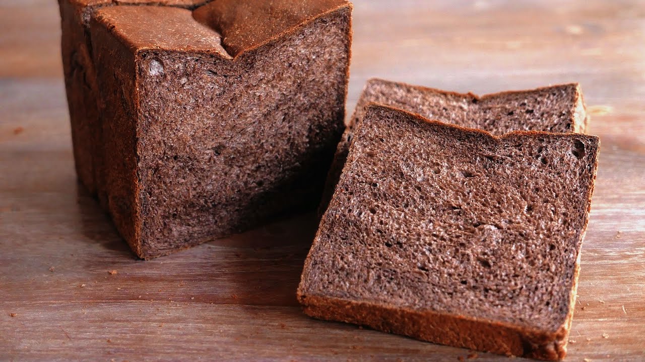 Black Bread Shokupan Panasonic Bread Maker Japanese Bread wa's