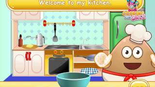 Pou Cooking Pancakes game for Girls screenshot 2