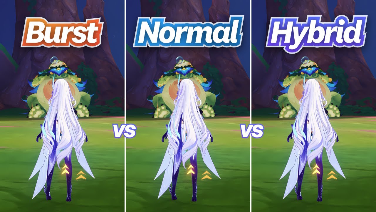 3 Skirk Playstyles - Normal Attack, Burst and Hybrid