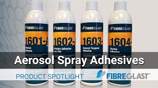 Aerosol Spray Adhesives
