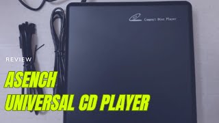 Test: ASENCH Universal CD Player for Car with USB Port TypeC Port AUX Port