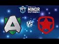 [RU] Alliance vs. Gambit Esports - OGA Dota PIT Minor 2019 Playoff BO3 @4liver