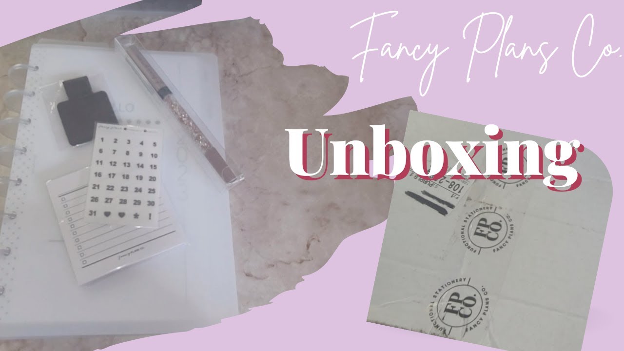 2023 Fancy Plans Co Planner Unboxing