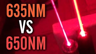 Laser Pointers: 635nm vs 650nm Comparison