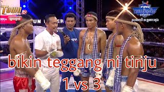 Tinju 1 Vs 3. Anak Ahmat Dani Lewat
