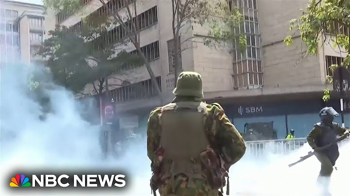 Five killed, dozens injured as protestors storm Kenya's parliament