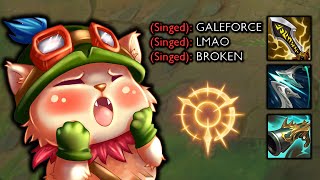 FULL CRIT TEEMO ON DUTY! (2 AUTO = 1 KILL)