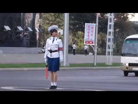 Traffic Lady in North Korea 2