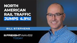 North American Rail Traffic JUMPS 4.9%!