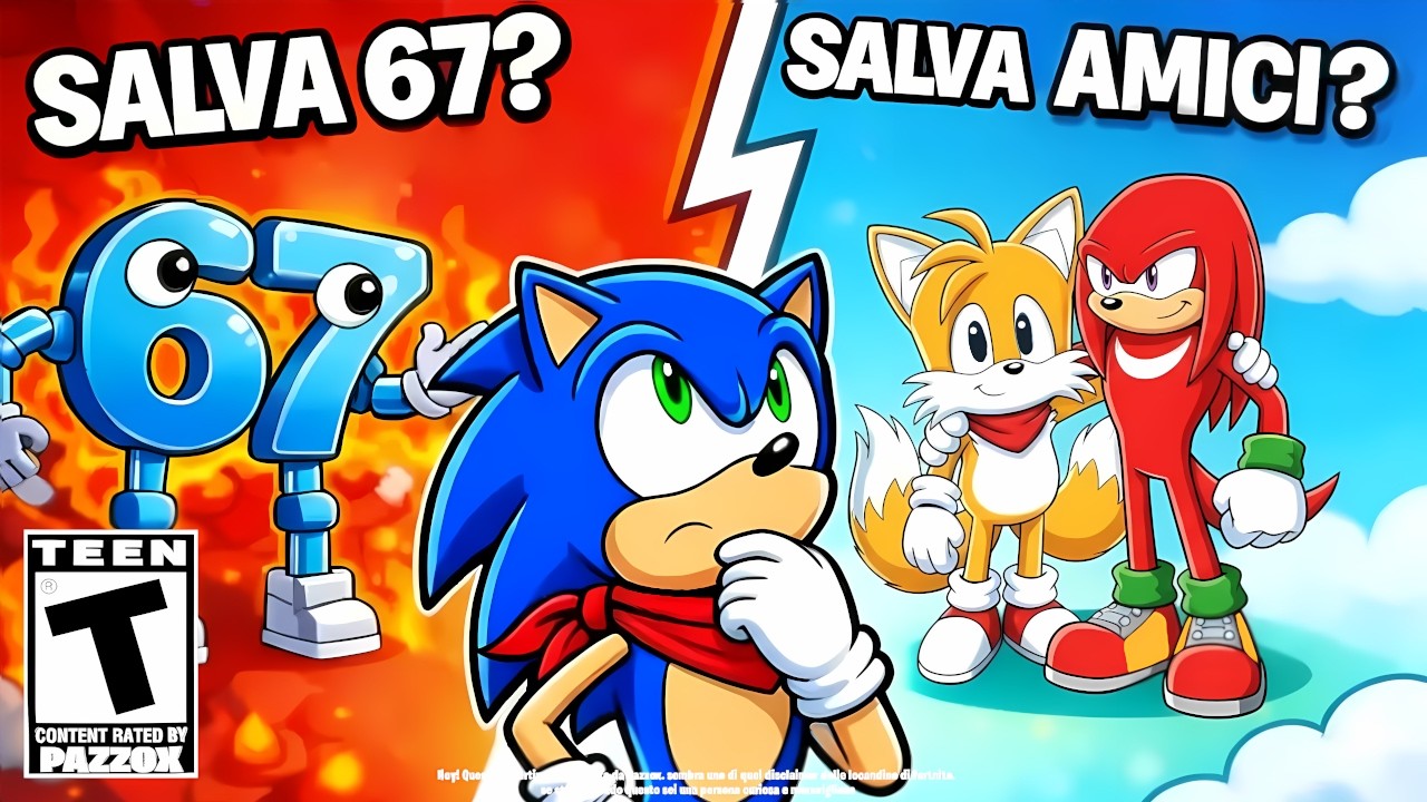 SALVARE IL 67 O GLI AMICI?! DEVO FARE UNA SCELTA SU ROBLOX! 😱