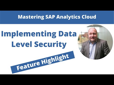 SAP Analytics Cloud - Data Level Security (DailyDoseSAC Episode 5)