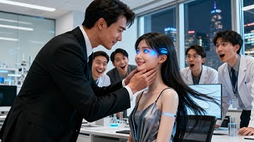 🩵🤖🩵He Thinks I’m Just a Cute Robot—But My Secret Mission Is to Seduce Him for the Key