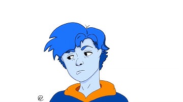 Rolling Eyes [ANIMATION TEST] Krita