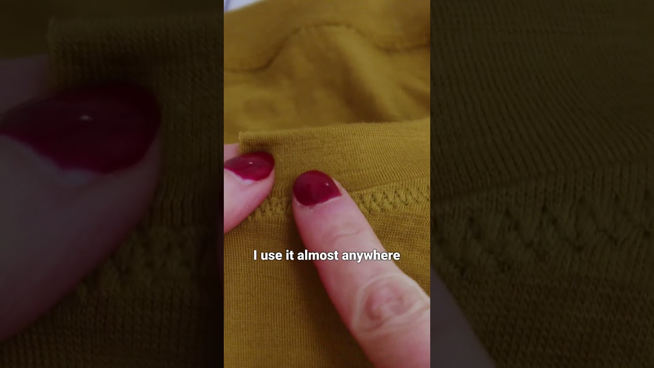 My Go-To Stitch for Stretchy Fabrics