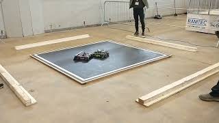 Sarah's Sumo Robot in Action