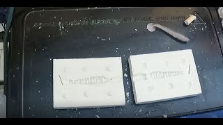 How to make full body plastic FISHING LURE molds...with plaster!!! screenshot 5