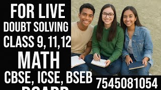 Live Doubt Solving | Class 10 Trigonometry | All Important Questions & Concepts | Top Score"