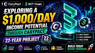 CaryPact BOT Chain Exploring 1 Income Potential Through the 22-Year Project