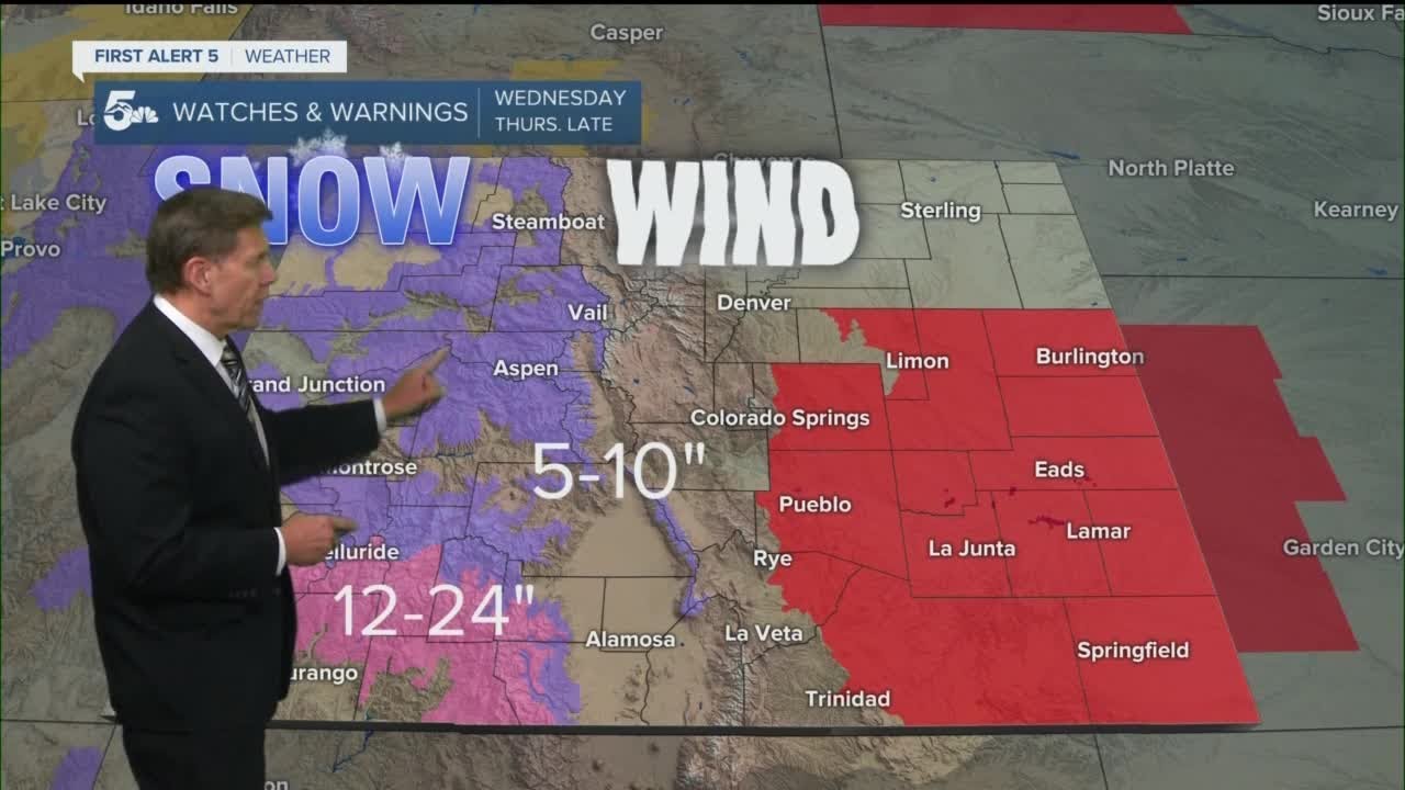 Windy, with high fire danger on Wednesday - YouTube