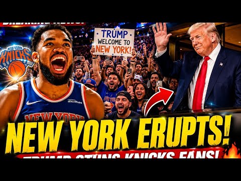 Americans react to trump attending an Game 3 Nba finals| #knicks #trump #southafrica #gaming 