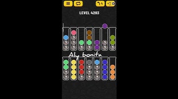 ball sort puzzle level 4283