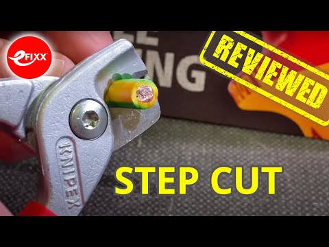 REVIEWED: KNIPEX STEP CUT -  less effort compared to side cutters?