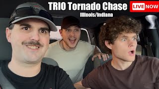 *LIVE* Tornado Chase Coverage IL, IN