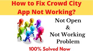 How to Fix Crowd City App Not Working Problem Android & Ios - Not Open Problem Solved | AllTechapple screenshot 1