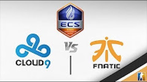 Cloud9 vs fnatic - Group B - BO1 Map @Train - ECS Season 3 Finals Day 1 - CSGO