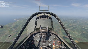 IL 2 Sturmovik  Cliffs of Dover Spitfire pitch handling