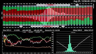 SPX Options Premium / Volume Profile - 8/25/26