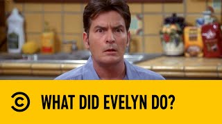 What Did Evelyn Do? Two And A Half Men Comedy Central Africa