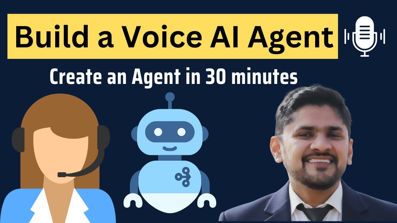 Healthcare voice AI agent demo screenshot showing patient interaction