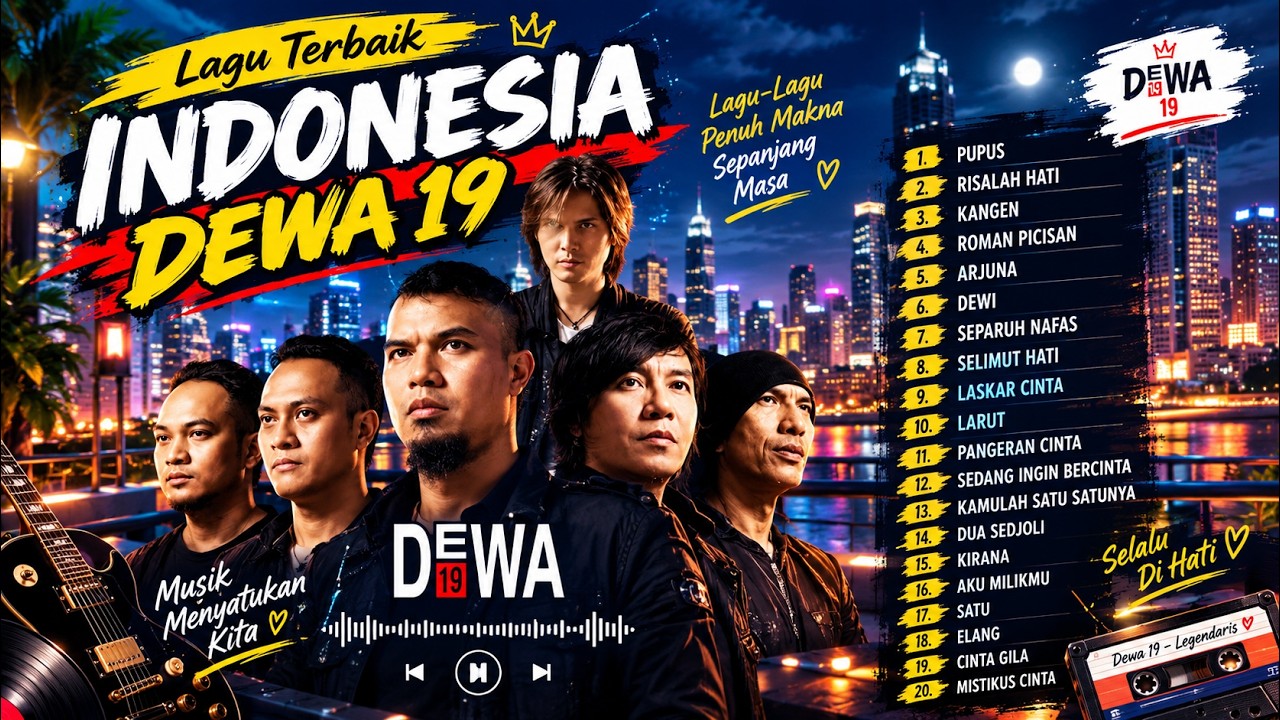 DEWA 19 FULL ALBUM LAGU TERPOPULER TANPA IKLAN