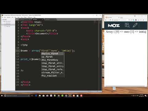 8. Associative Arrays in php || in bangla ||
