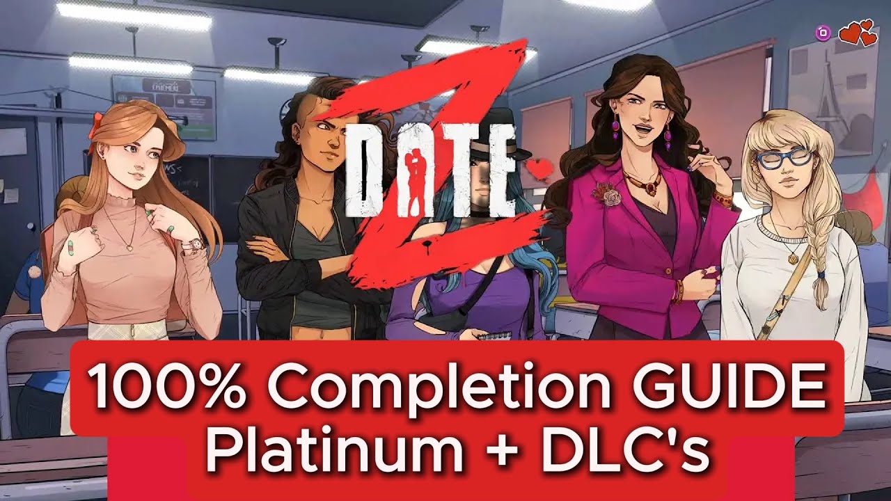 Date Z 100% Trophy Completion guide - Platinum + DLC's